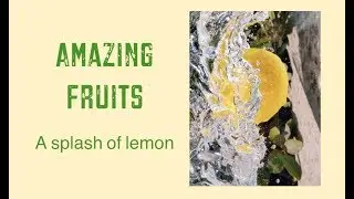Mobile photography: A splash of lemon tutorial