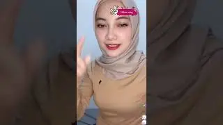 vhie hijab goyang hot mana tahan bigo live