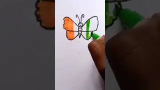 🇮🇳 Teri Mitti main mil jawa ❤️ | indian Flag drawing | Independence day drawing 
