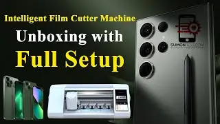 Intelligent Film Cutter Gsm fix tools Gt-23 Machine Unboxing Review 2023