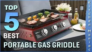 Top 5 Best Portable Gas Griddle Review in 2023 | Buying Guide