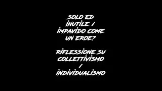 DOJOCAST collettivismo / individualismo