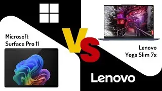 Microsoft Surface Pro 11 vs Lenovo Yoga Slim 7x - spec review & comparison