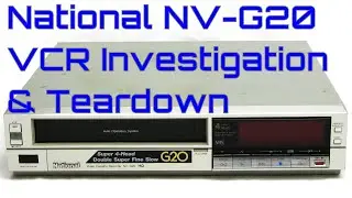 EW0141 - National NV-G20 VCR Investigation Teardown