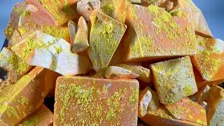 ASMR crunchy Yellow Gym chalk 