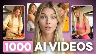 How I Generate 1,000 AI Videos of myself from ONE Single Image!