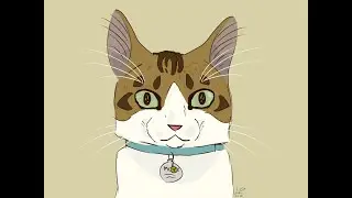 Mochi Drawing Timelapse