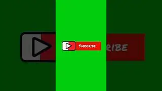 Subscribe button green screen New ✅