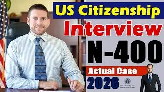 2024 US Citizenship Interview and Test | N-400 Naturalization Interview Questions & Answers Practice