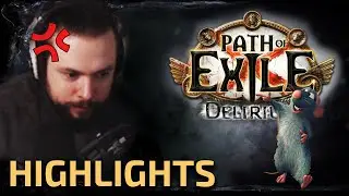 BEATEN BY A RAT?! - Path of Exile Delirium Highlights