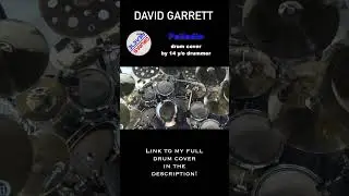 David Garrett - Palladio Drum Cover #shorts Link to my full cover in the description!9