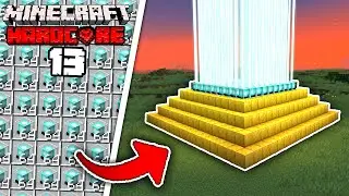 I made 100 BEACONS in Hardcore Minecraft... (S7E13)