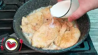 A simple and quick recipe for juicy chicken fillet # 56