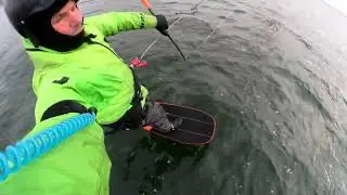 Ice Ice Baby - Kitefoiling in FROZEN Bayerisch Karpathos