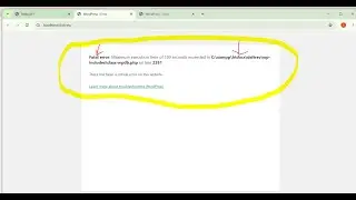 How to fix error Maximum execution time 120 seconds exceeded in phpmyadmin mysql