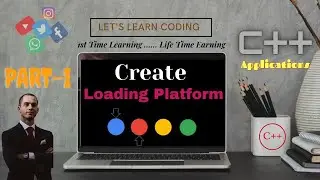 Loading Platform C++ Project | C++ programming | C++ Applications | Understand with 2D Animation