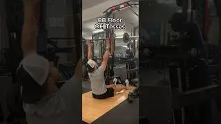 Barbell Floor Overhead Tosses