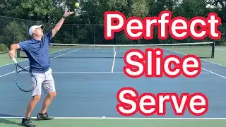 How To Curve A Perfect Slice Serve (Tennis Technique Explained)