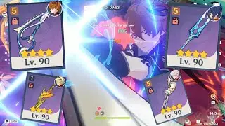 [4.4 Abyss] Best F2P Team! 2 cost Childe International 57s speedrun top half continuous