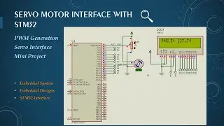 Servo Motor Interface with STM32F103Cx | Proteus simulation (Mini Project) | PWM config | STM32F103C