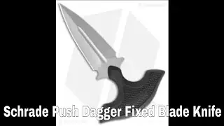 Schrade Push Dagger Fixed Blade Knife (3.125
