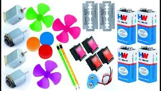 2 items made of dc motor