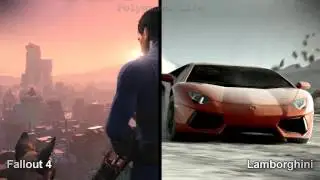 Fallout 4 vs Lamborghini - What Is Better?