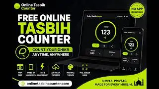 Best Online Tasbih Counter | Count Dhikr Free Anywhere on Mobile & PC | No App,No Ads | 2026