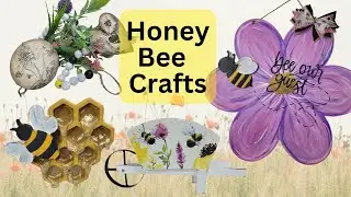 Honey Bee DIYs | Bee Decor Ideas | Spring Thrift Flips