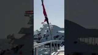 Яхт клуб. Прогулка в открытом море.