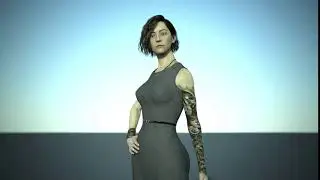 Daz3d Animation Test: Catwalk