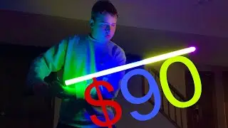 THE CHEAPEST NEOPIXEL LIGHTSABER ($90)