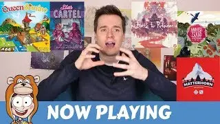 Now Playing: Battle for Rokugan, Queendomino, Star Cartel, Harvest Island, Matterhorn
