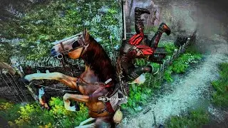 When Roach decides to glitch.... The Witcher 3