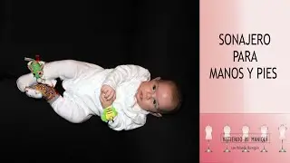 SONAJEROS PARA BEBE MANOS Y PIES