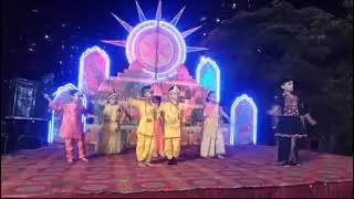 janmashtami performance kids dance group 4-6 year age group
