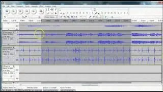 Duplicating multiple tracks in Audacity