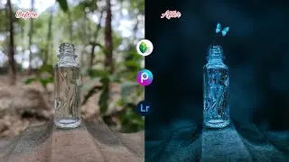 Creative mobile photo editing tutorial | PicsArt Editing | Lightroom Mobile 