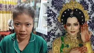 cara bikin sanggul Bugis part2