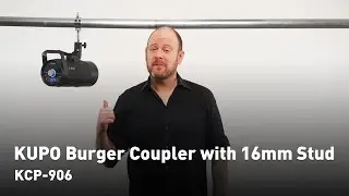 KUPO Burger Coupler with 16mm Stud (KCP-906)
