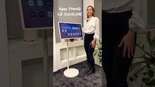 LG  StanbyME | Come collegare Applicazione LG ThinQ a LG StanbyME