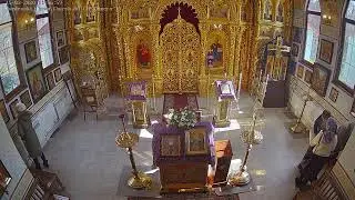 Литургии в Неделю 2-ю Великого поста (видеокамера №1)