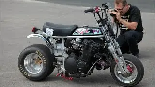 Crazy Mini Bikes powered Turbo Engines