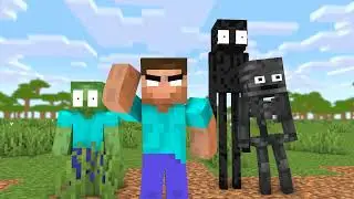 Monster School : HACKER TRAIN SCHOOL HORROR CHALLENGE TRAIN EATER - Minecraft Animation
