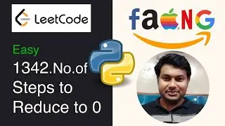 LeetCode:1342. Number of Steps to Reduce a Number to Zero|| Python || ||Modulus Op || While Loop