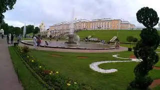 Петергоф июнь 2024. Нижний парк, большой каскад