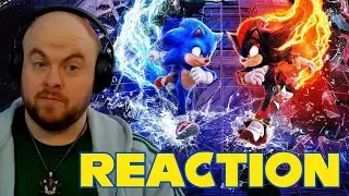 REACTION - Sonic 3 Trailer - SHADOW REVEAL! Sonic the Hedgehog 3 (2024) Keanu Reeves, Idris Elba