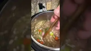 How to Make Ham Bone Soup in the Instant Pot or crockpot slow cooker