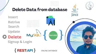 Delete Data from Database using API in Android App | Lecture 7