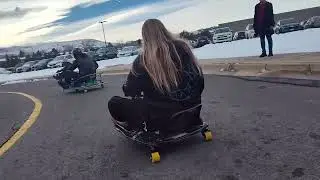 First Sesh on the Crazy Carts